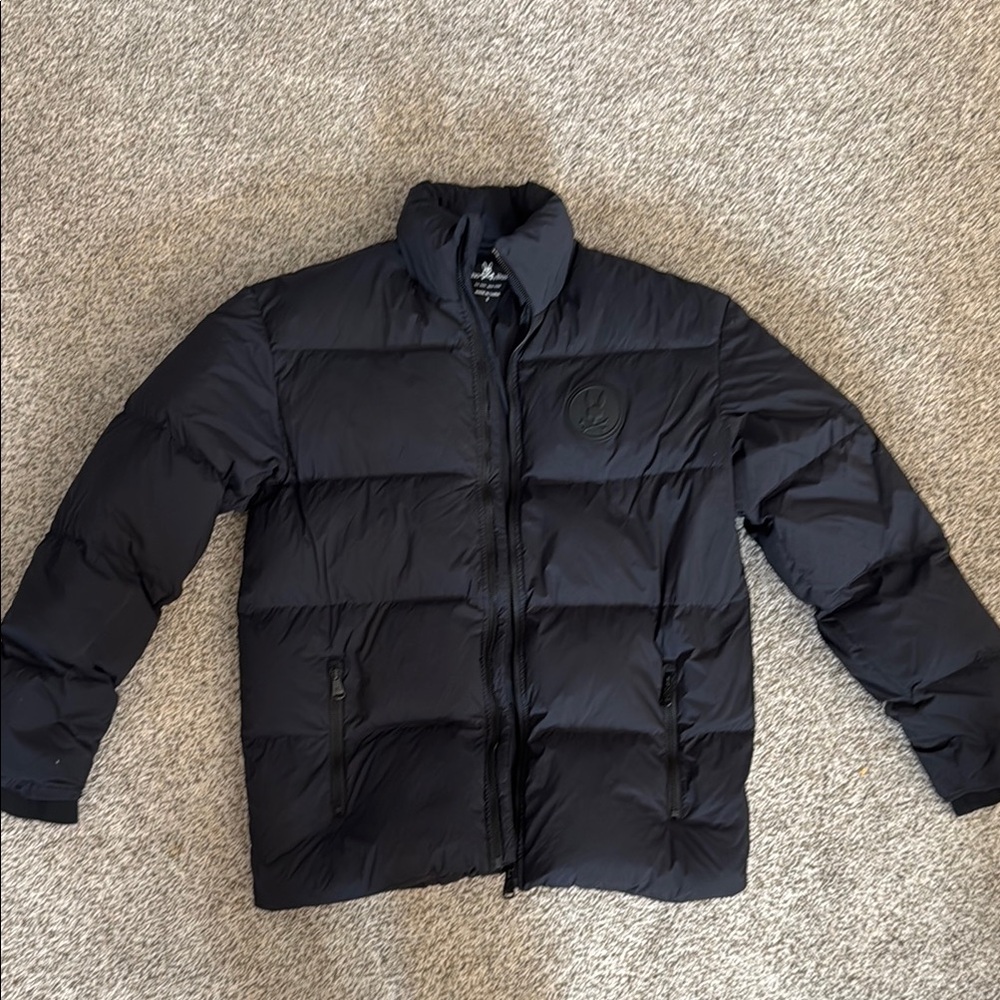 Psycho Bunny Black Puffer Jacket